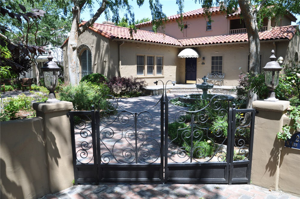 Gate into Courtyard