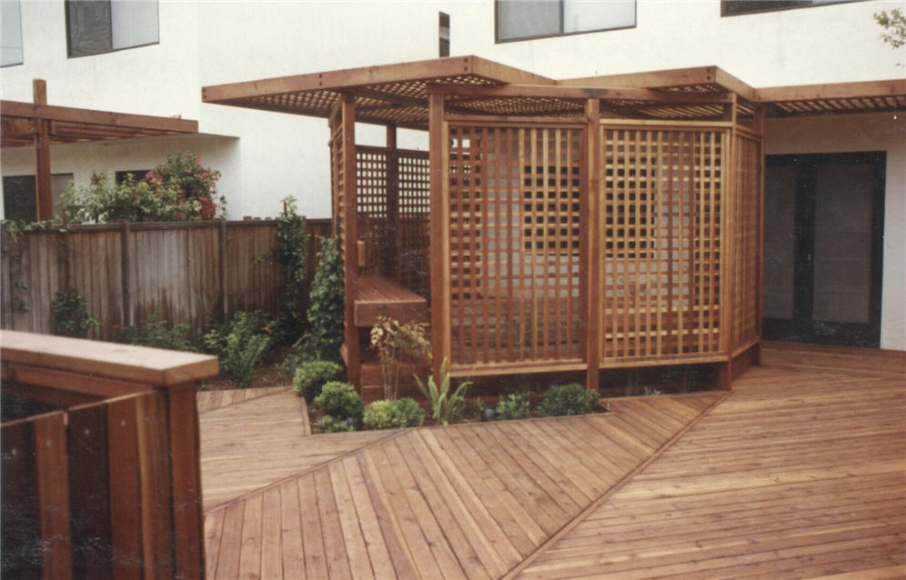 Deck with Private Room