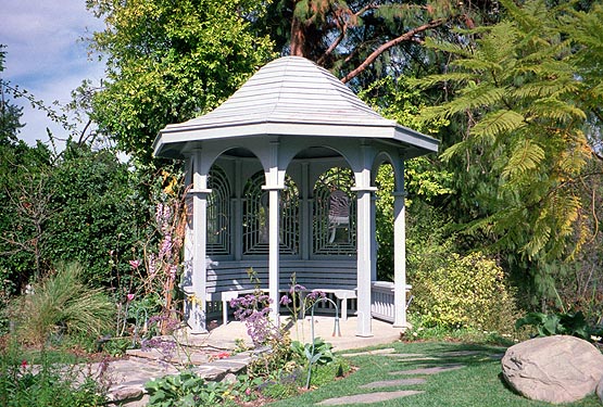 Grey Dome Gazebo